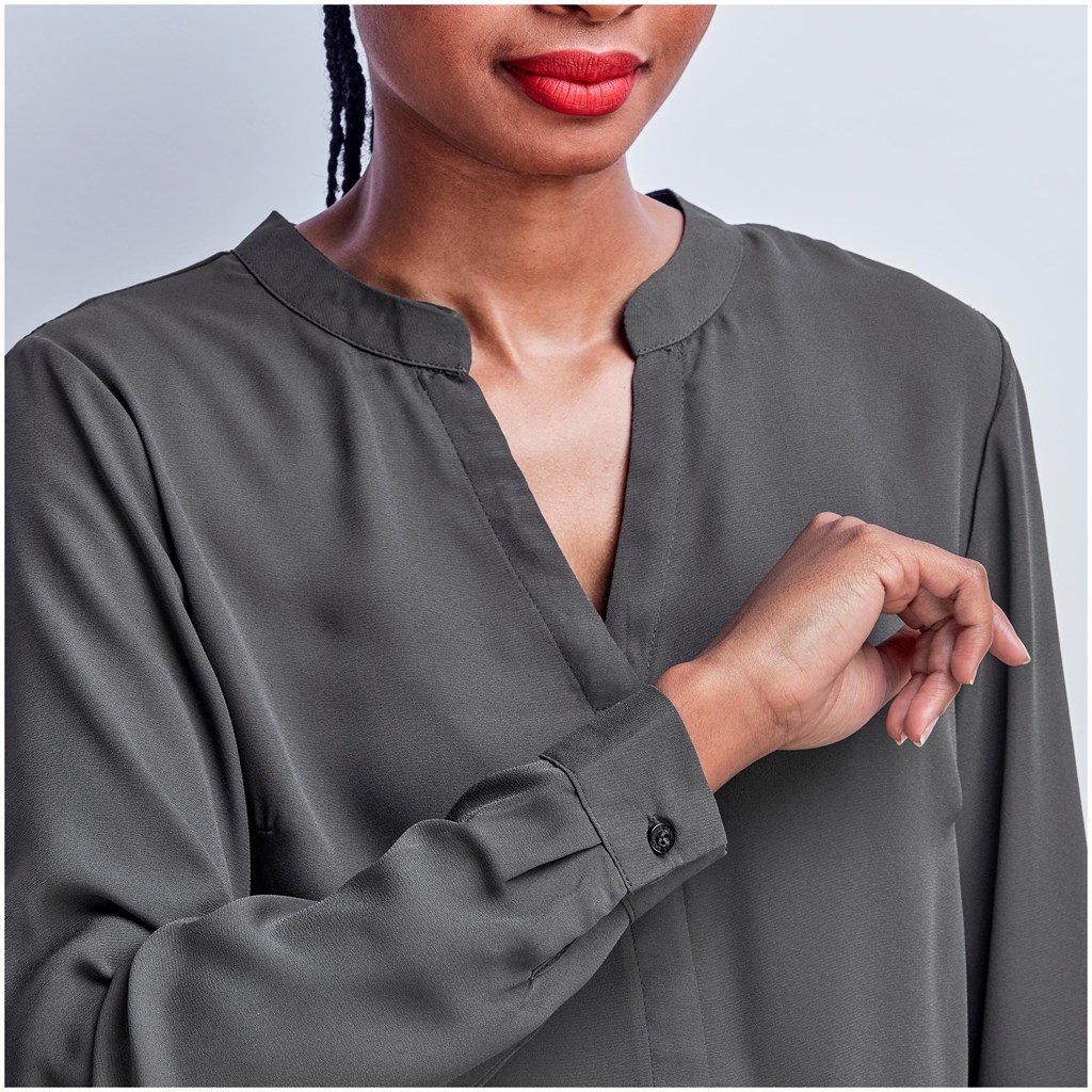 Ladies Long Sleeve Ava Blouse - Image 9