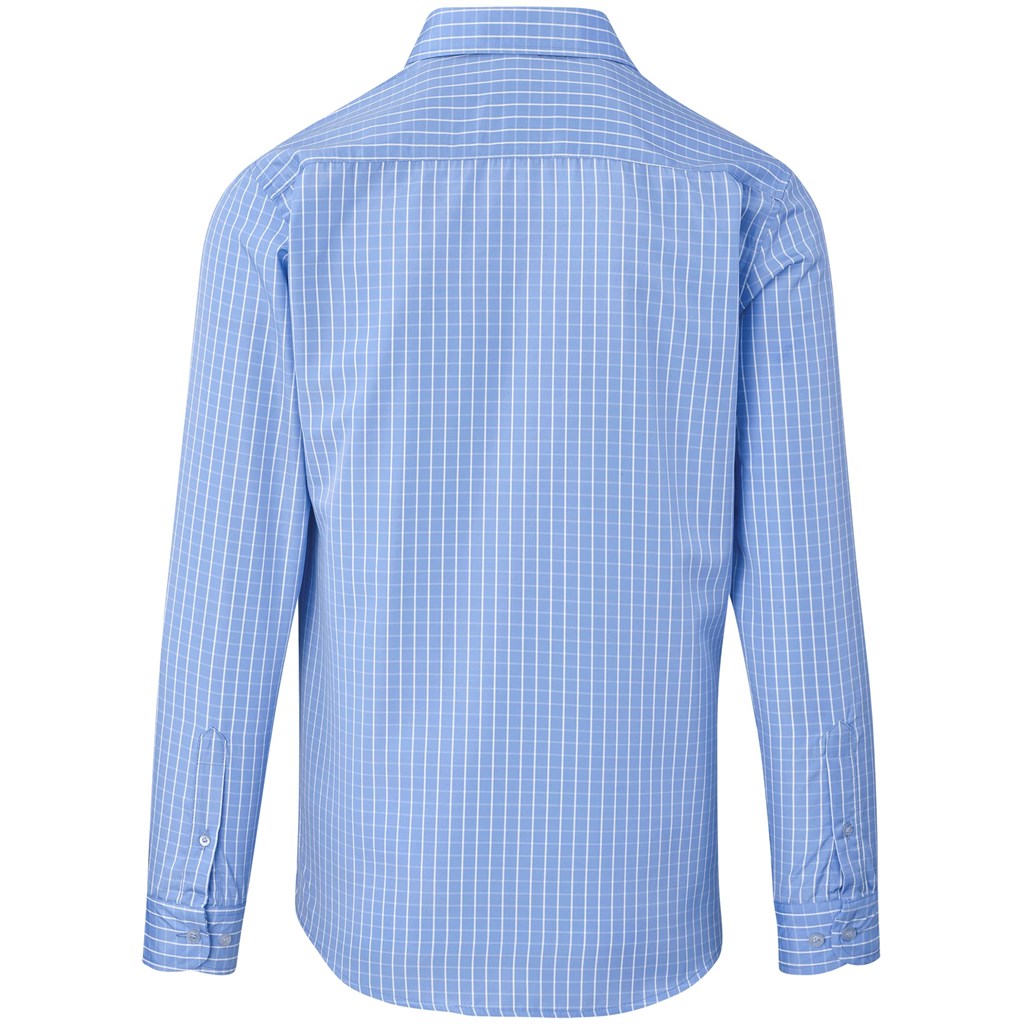 Men Long Sleeve Aston Shirt - Light Blue - Image 3