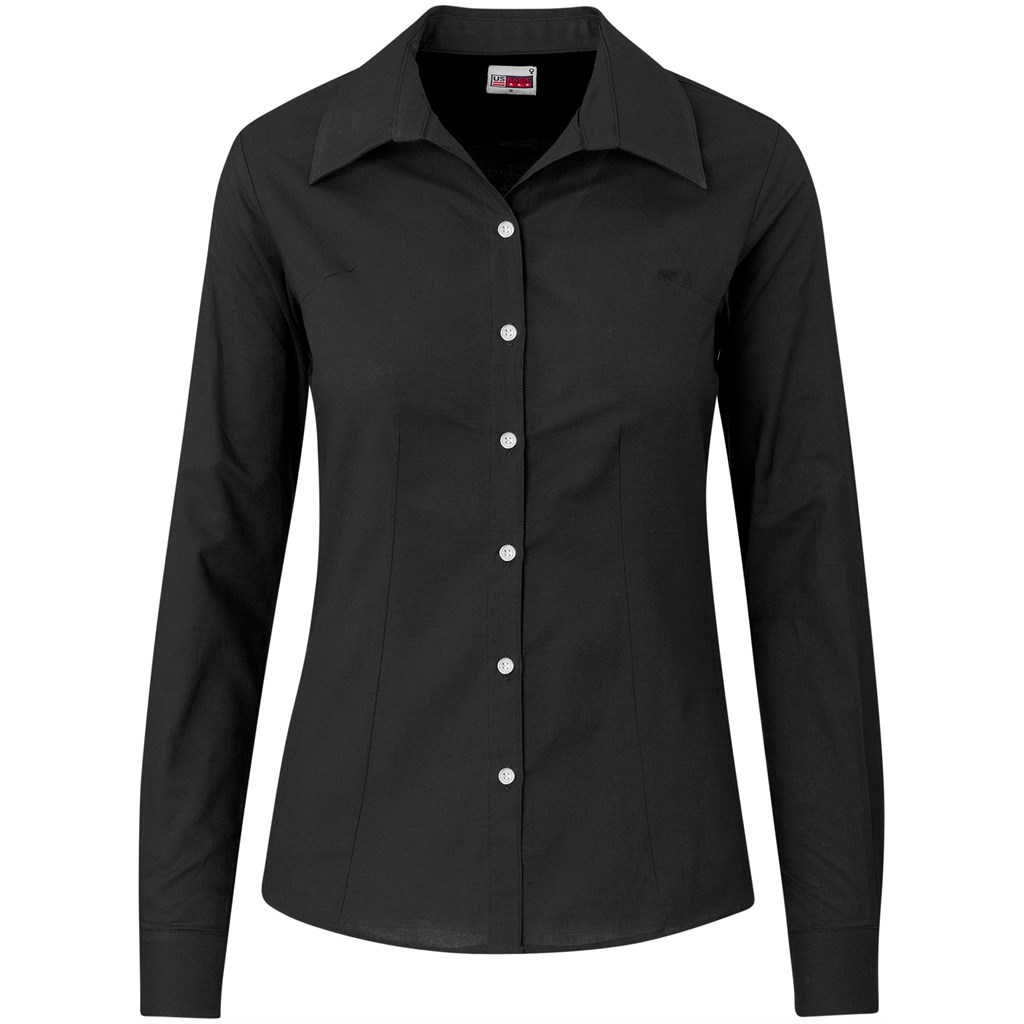 Ladies Long Sleeve Aspen Shirt - Image 4