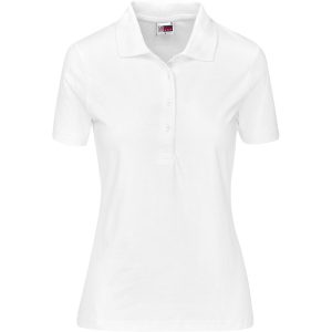 Ladies Cardinal Golf Shirt - White