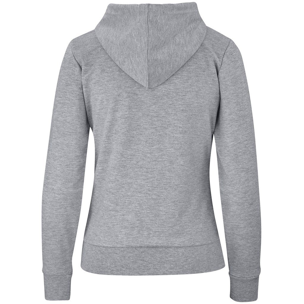 Ladies Omega Hooded Sweater - Grey
