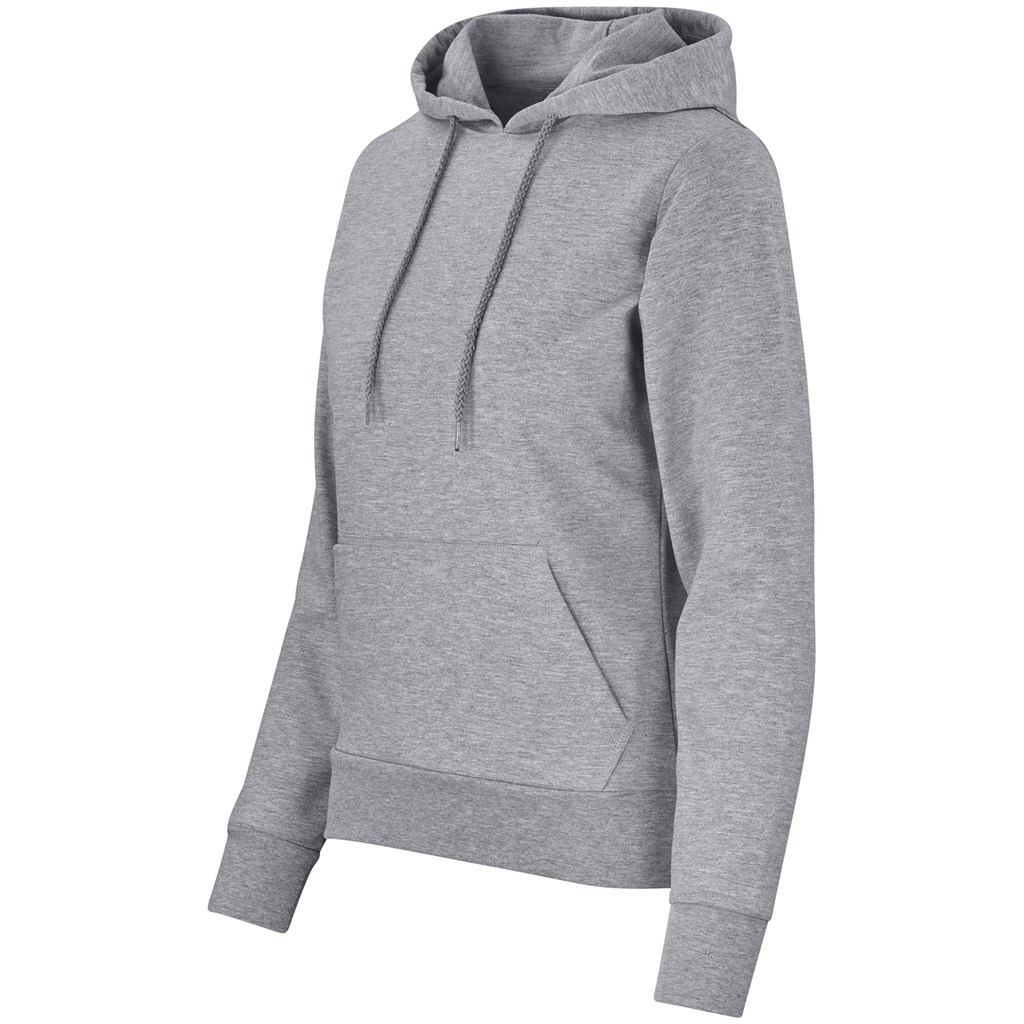 Ladies Omega Hooded Sweater - Grey - Image 3