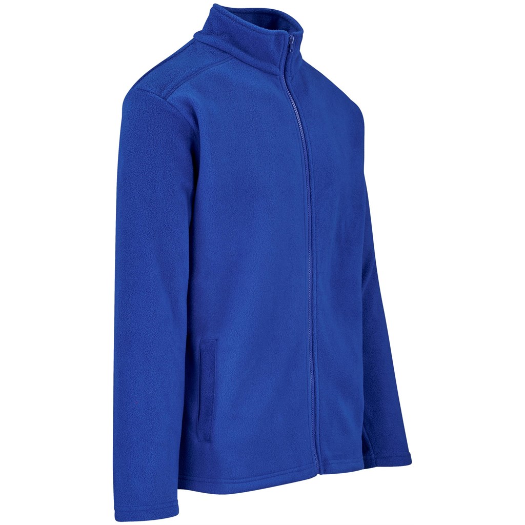 Mens Yukon Micro Fleece Jacket - Blue - Image 3
