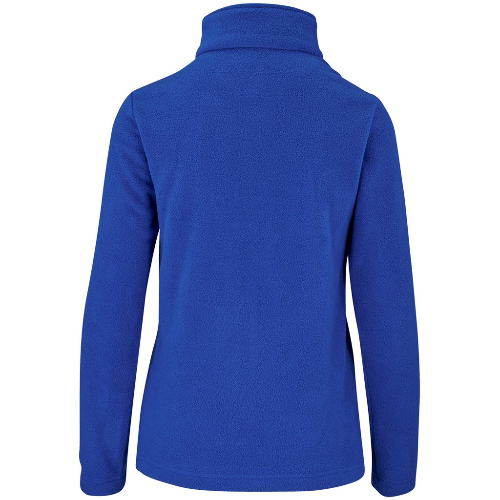 Ladies Yukon Micro Fleece Jacket - Blue - Image 3