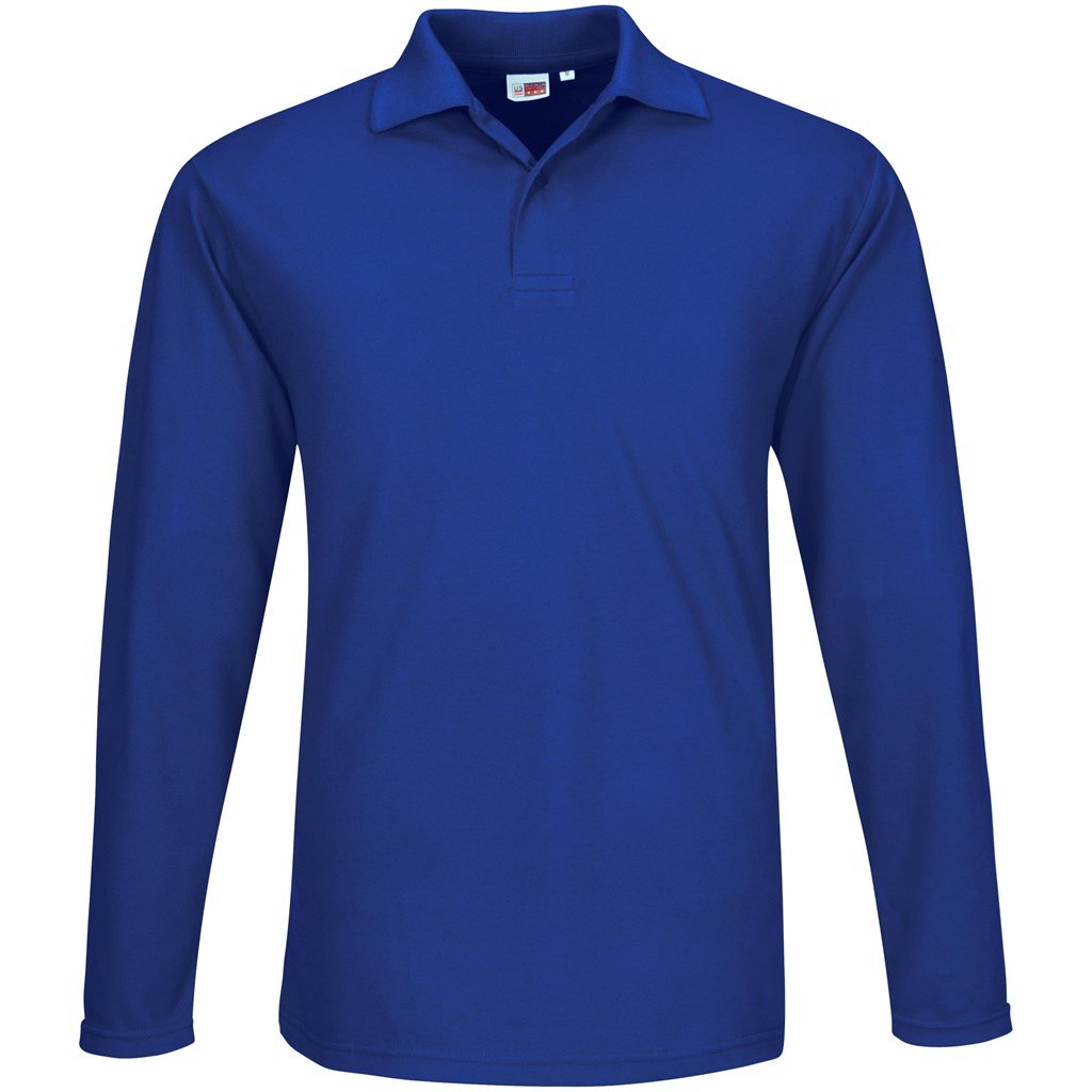 Mens Long Sleeve Elemental Golf Shirt - Image 11