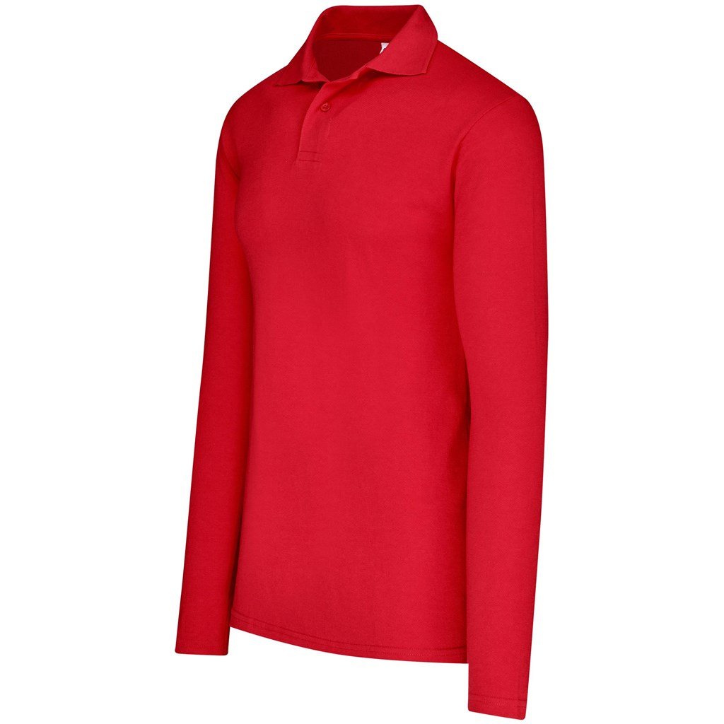 Mens Long Sleeve Elemental Golf Shirt - Image 23