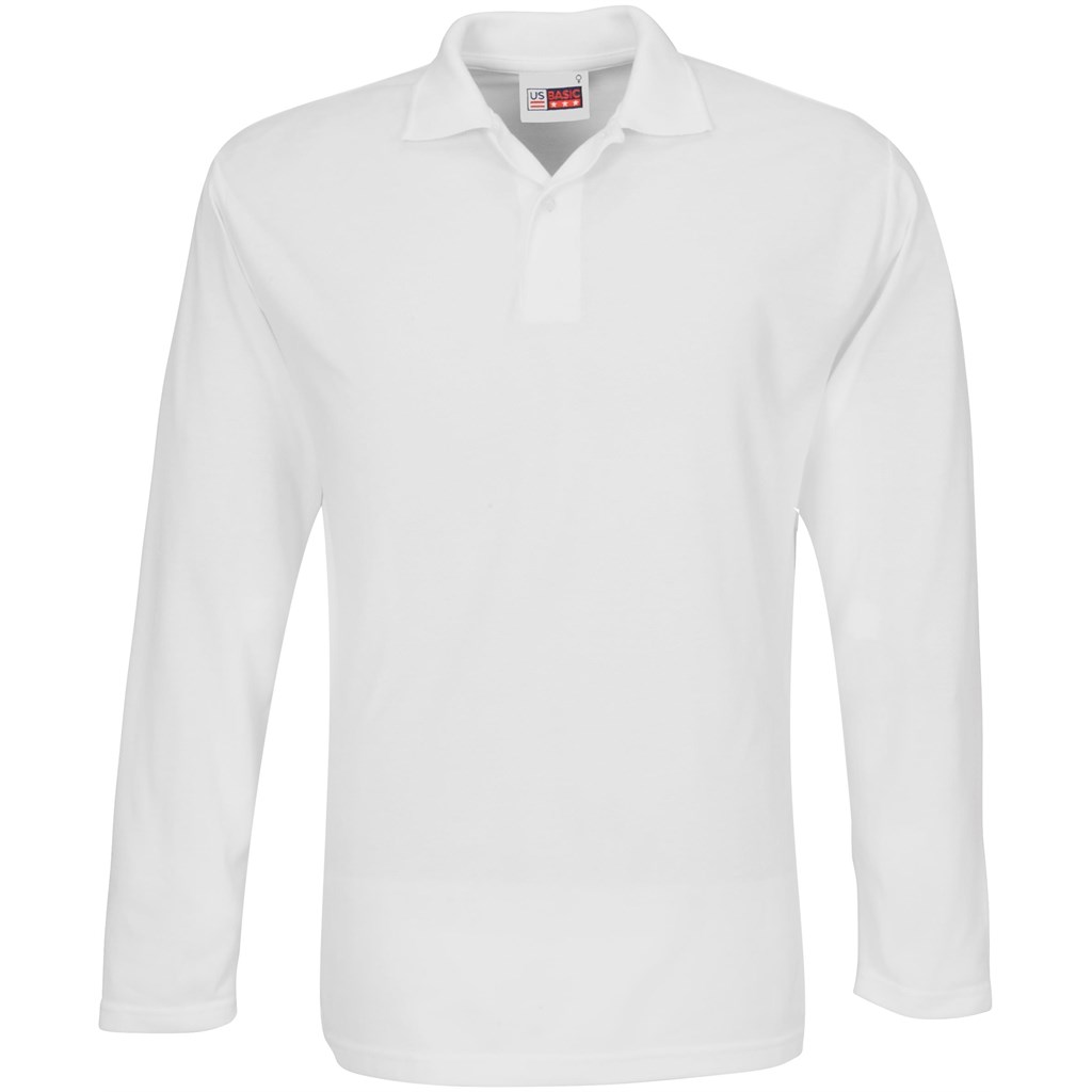 Mens Long Sleeve Elemental Golf Shirt - Image 24