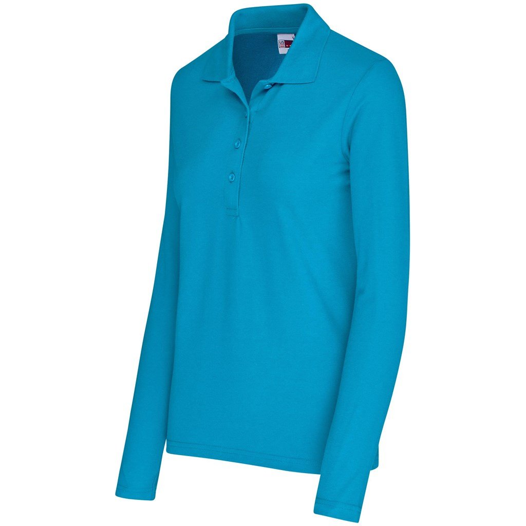 Ladies Long Sleeve Elemental Golf Shirt - Image 5