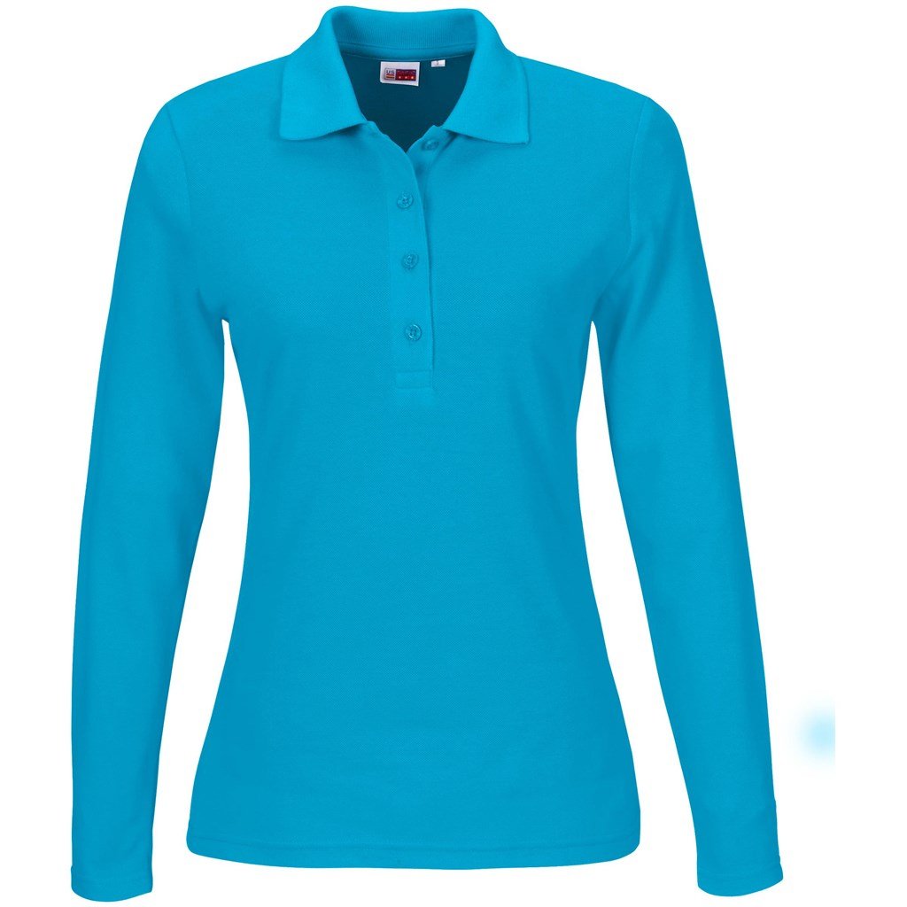 Ladies Long Sleeve Elemental Golf Shirt - Image 4