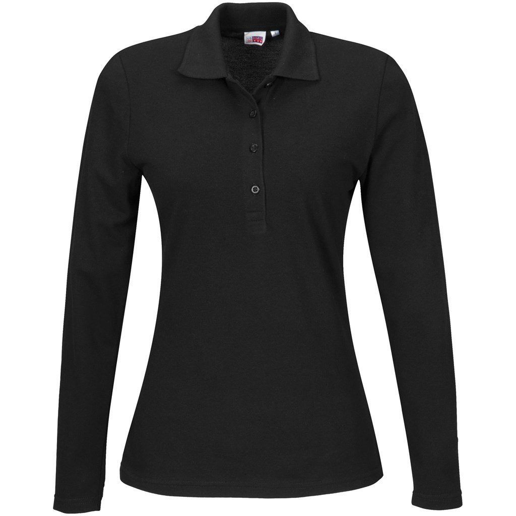 Ladies Long Sleeve Elemental Golf Shirt - Image 7