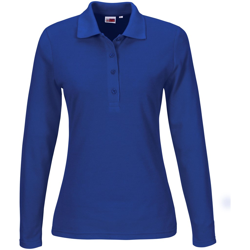 Ladies Long Sleeve Elemental Golf Shirt - Image 10