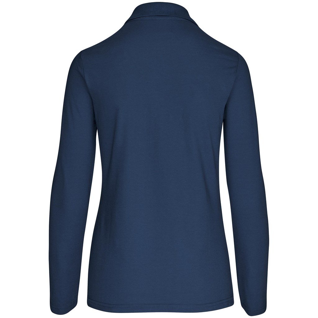 Ladies Long Sleeve Elemental Golf Shirt - Image 18