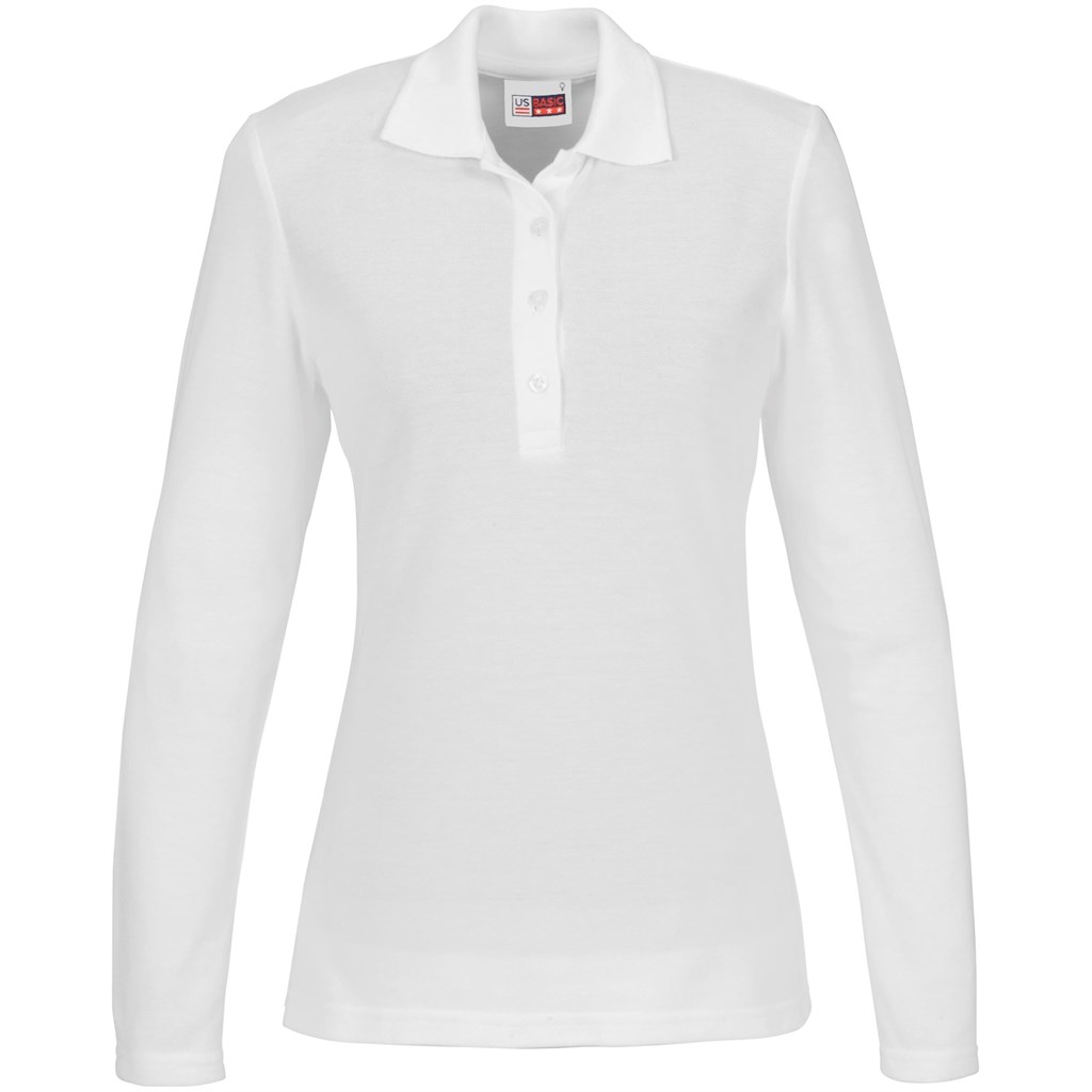 Ladies Long Sleeve Elemental Golf Shirt - Image 23