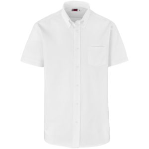 Mens Short Sleeve Aspen Shirt - White