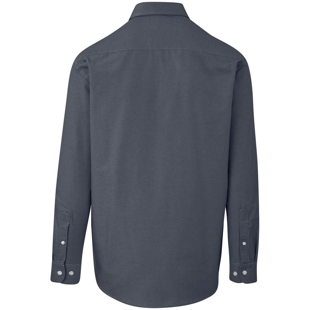 Mens Long Sleeve Aspen Shirt - Grey