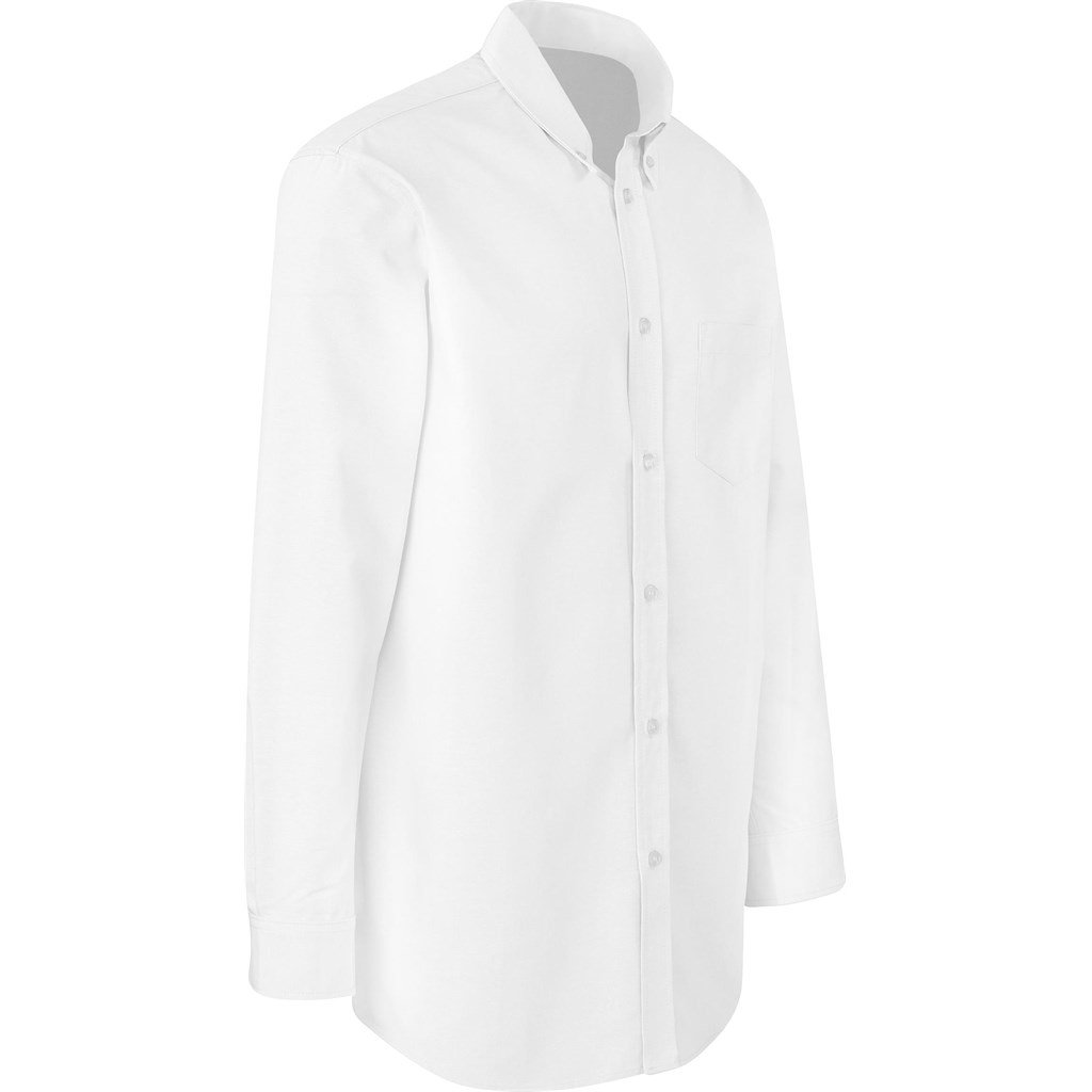 Mens Long Sleeve Aspen Shirt - White - Image 3