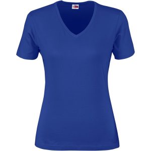 Ladies Super Club 165 V-Neck T-Shirt - Royal Blue