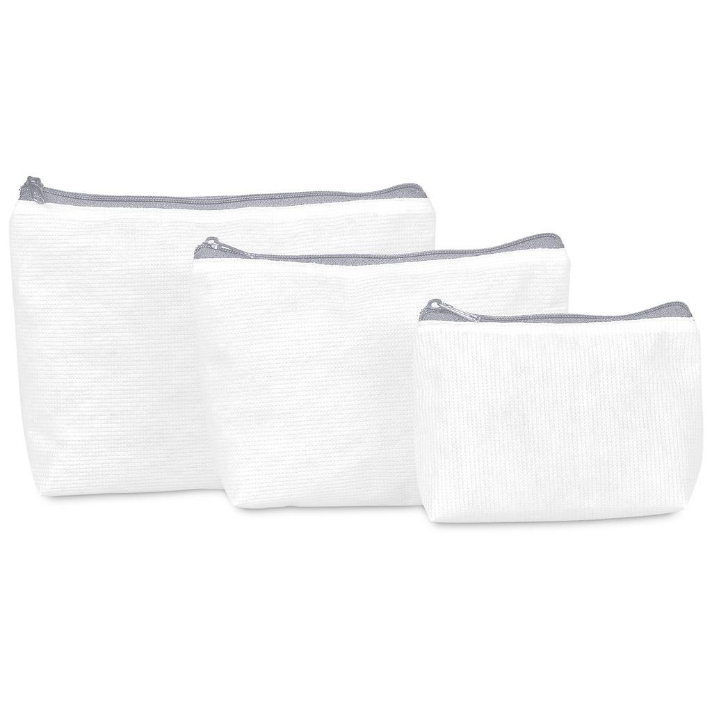 Hoppla Leanne Recycled PET Stitch-Bond Mini Toiletry Bag - Image 19