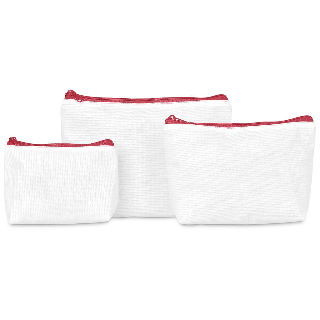 Hoppla Leanne Recycled PET Stitch-Bond Mini Toiletry Bag - Image 27