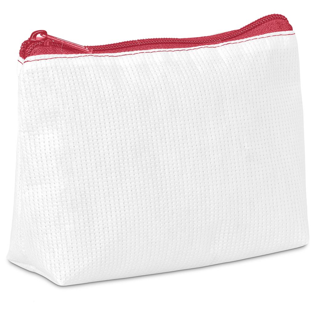 Hoppla Leanne Recycled PET Stitch-Bond Mini Toiletry Bag - Image 25