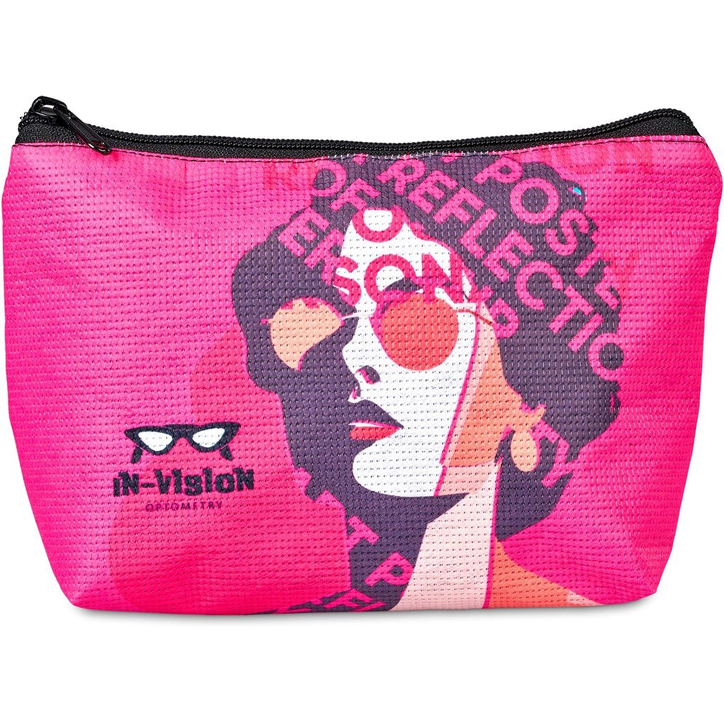 Hoppla Leanne Recycled PET Stitch-Bond Midi Toiletry Bag - Image 7