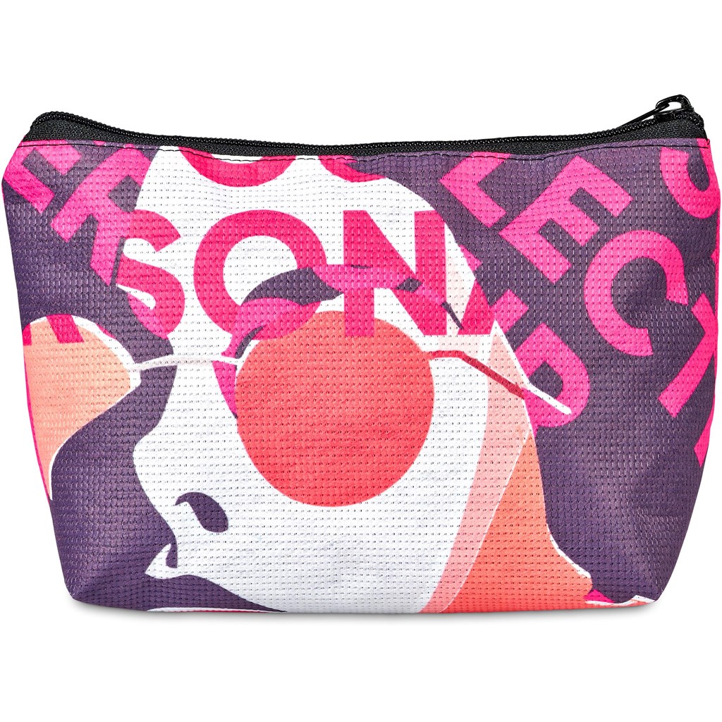 Hoppla Leanne Recycled PET Stitch-Bond Midi Toiletry Bag - Image 5