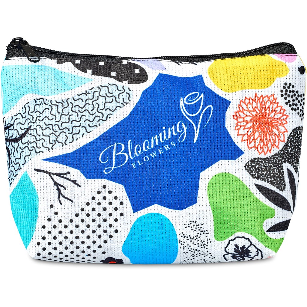 Hoppla Leanne Recycled PET Stitch-Bond Midi Toiletry Bag - Image 9