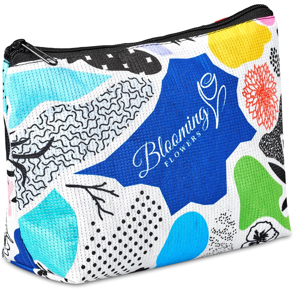 Hoppla Leanne Recycled PET Stitch-Bond Midi Toiletry Bag - Image 8