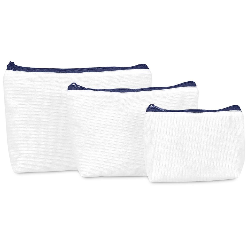 Hoppla Leanne Recycled PET Stitch-Bond Midi Toiletry Bag - Image 23