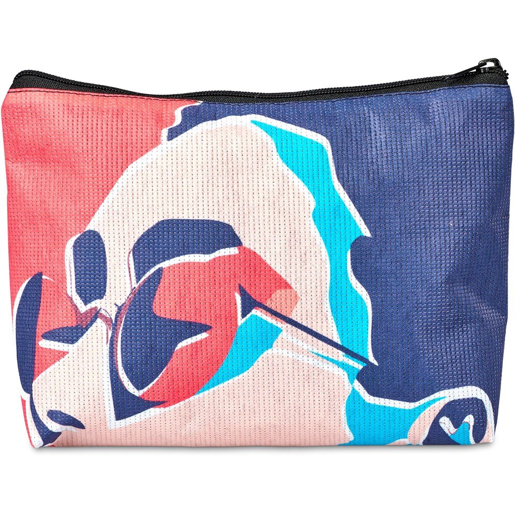 Hoppla Leanne Recycled PET Stitch-Bond Maxi Toiletry Bag - Image 14