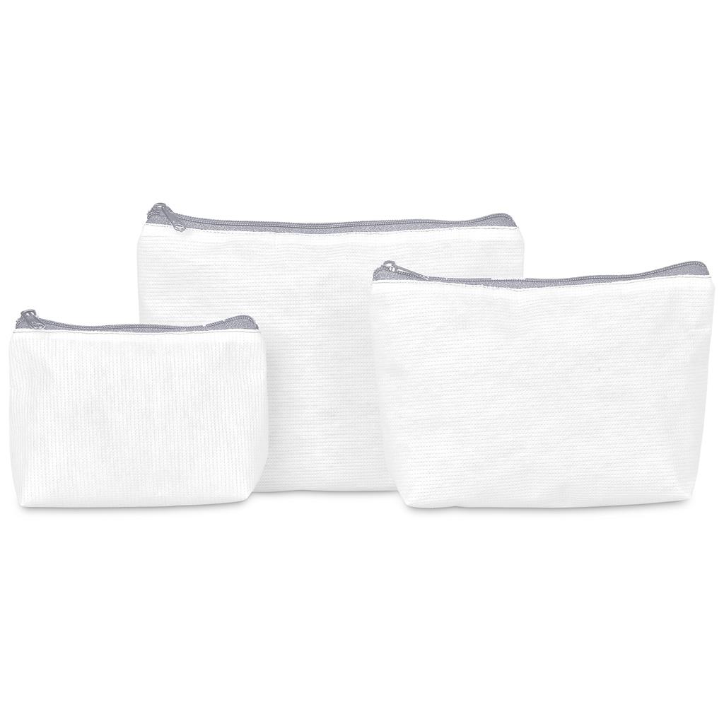 Hoppla Leanne Recycled PET Stitch-Bond Maxi Toiletry Bag - Image 19