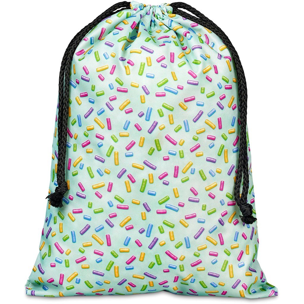Hoppla Pacific Maxi Polyester Drawstring Pouch - Image 7