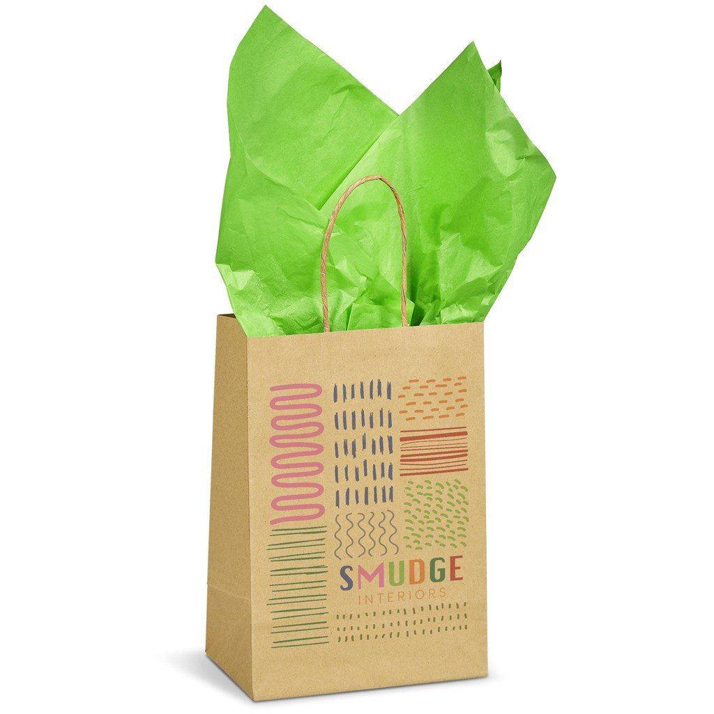 Altitude Ecological Digital Print Mini Paper Gift Bag 150gsm - Image 3