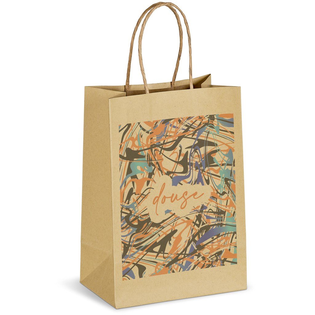Altitude Ecological Digital Print Mini Paper Gift Bag 150gsm - Image 59