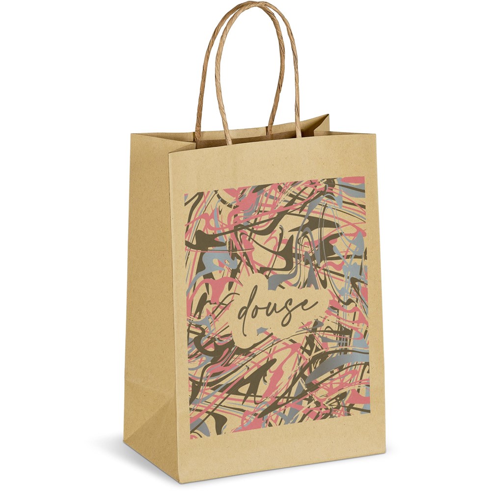 Altitude Ecological Digital Print Mini Paper Gift Bag 150gsm - Image 56