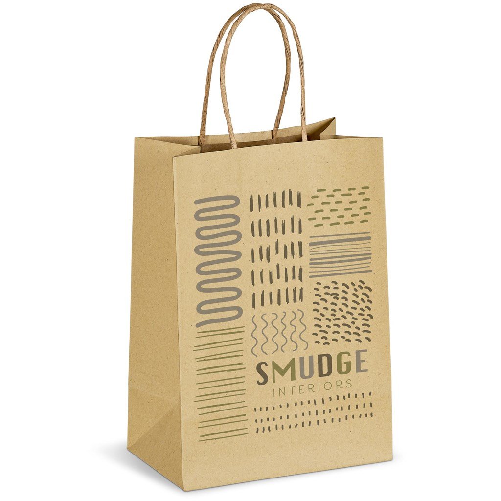 Altitude Ecological Digital Print Mini Paper Gift Bag 150gsm - Image 64