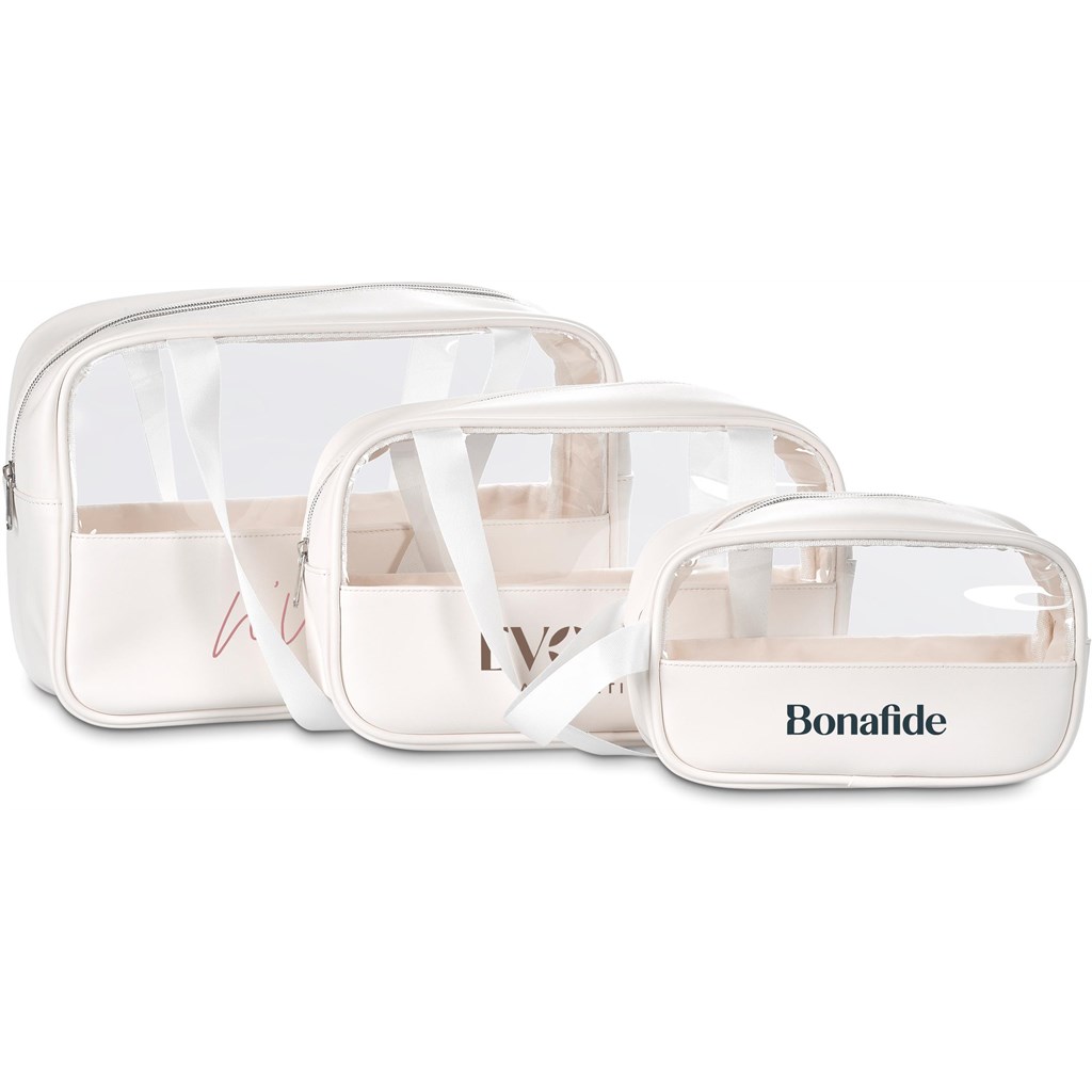 Eva & Elm Chanelle Midi Toiletry & Cosmetic Bag - Image 14