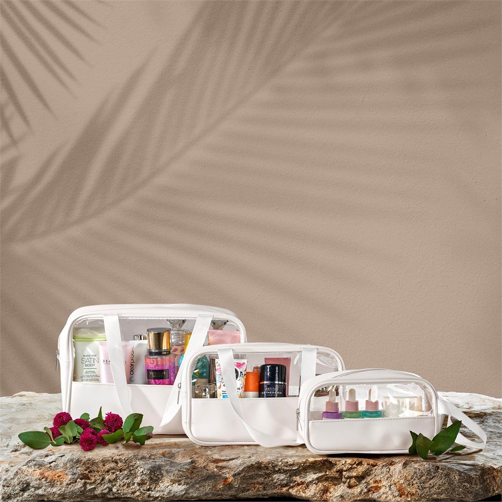 Eva & Elm Chanelle Midi Toiletry & Cosmetic Bag - Image 7