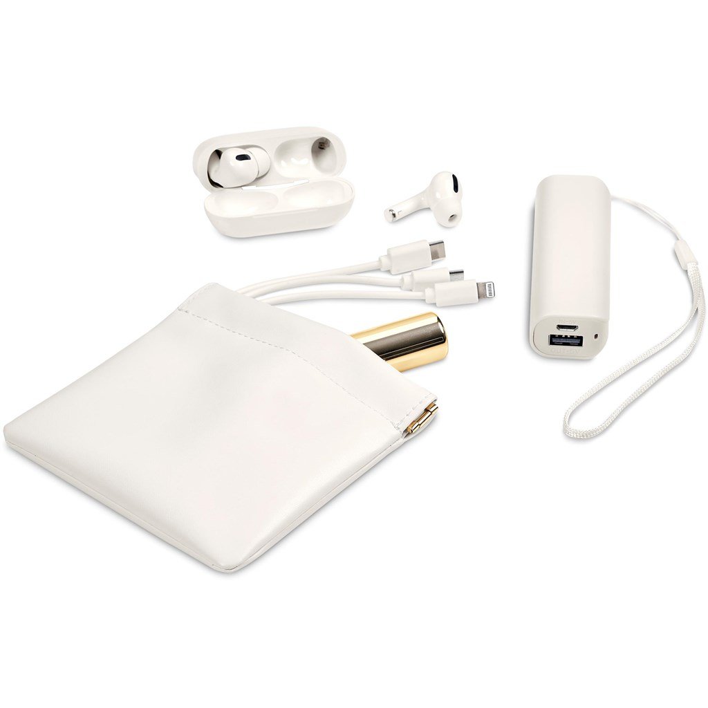 Eva & Elm Plush PU Tech & Accessory Pouch - Image 6