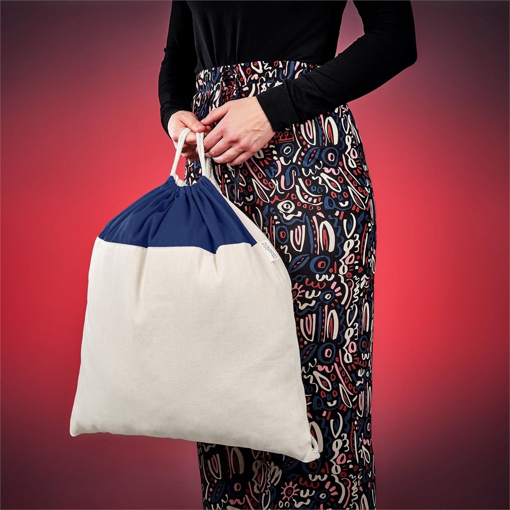 Kooshty Dominica Jumbo Cotton Drawstring Bag - Image 4
