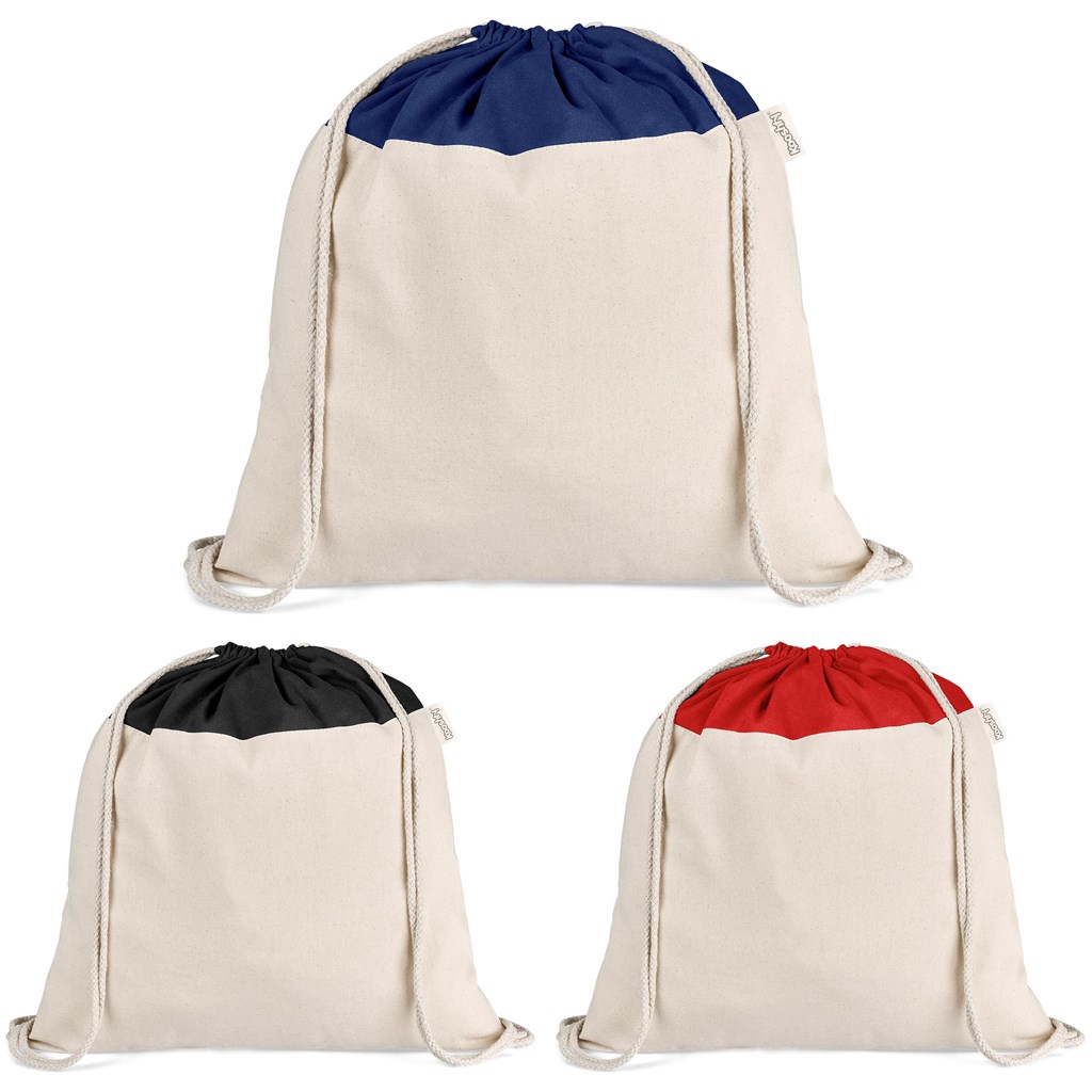 Kooshty Dominica Jumbo Cotton Drawstring Bag - Image 3