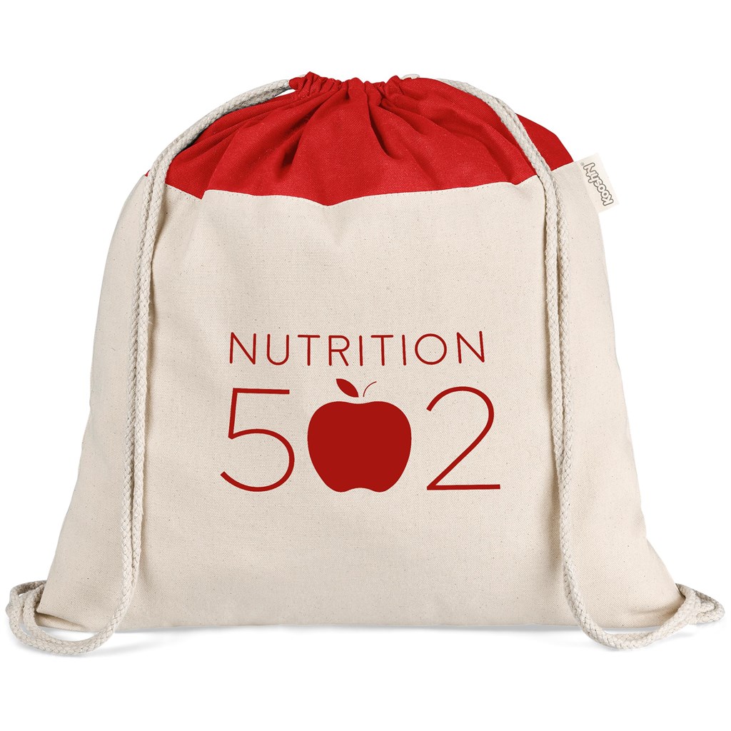 Kooshty Dominica Jumbo Cotton Drawstring Bag - Image 9