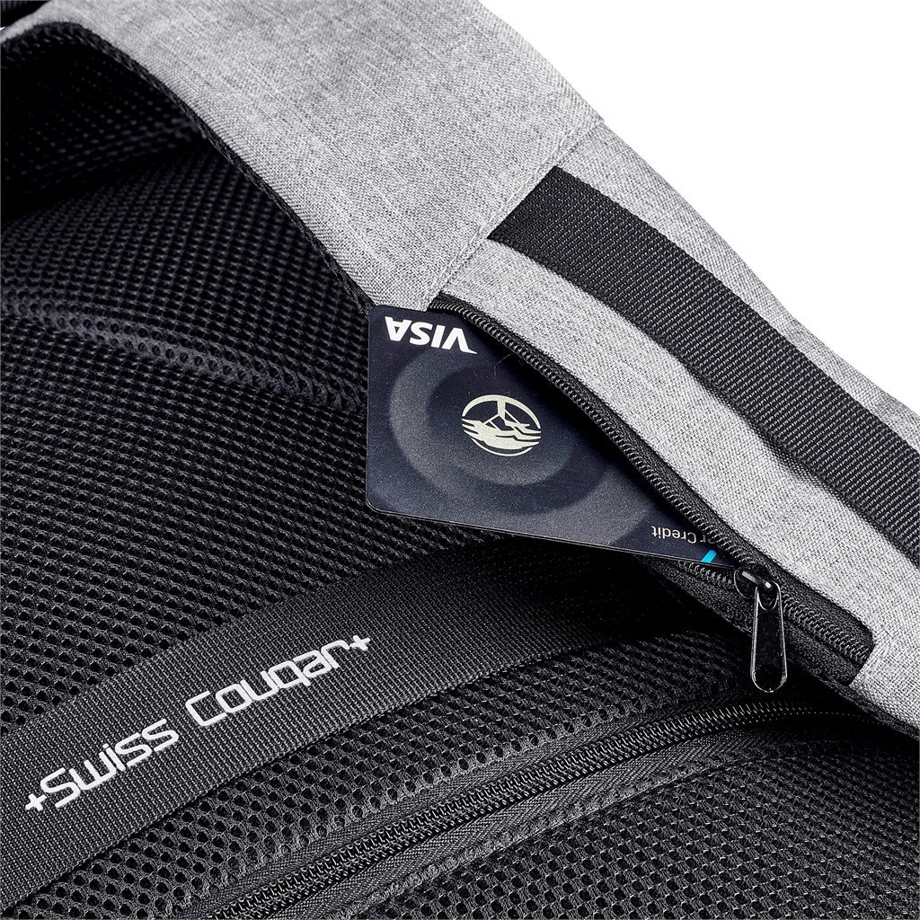 Swiss Cougar Palencia Anti-Theft Laptop Backpack - Image 15