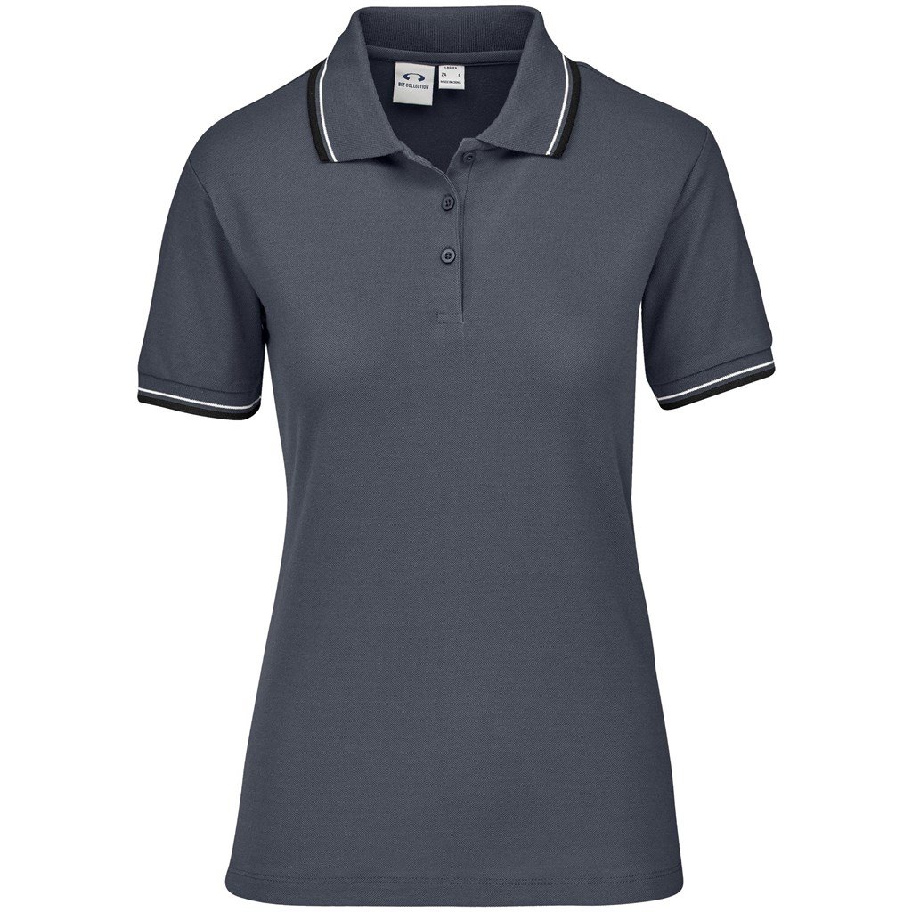 Ladies Cambridge Golf Shirt - Grey - Image 4
