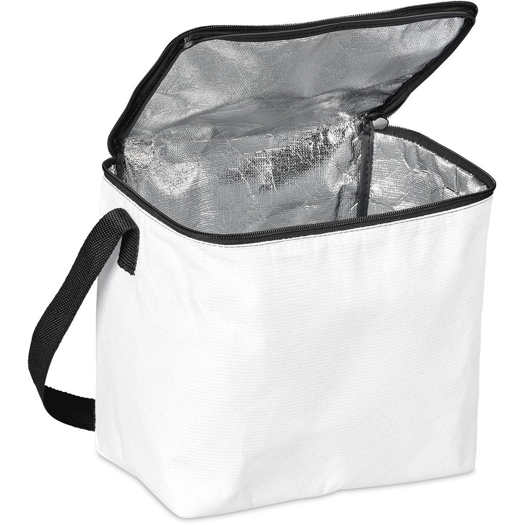 Hoppla Quebec Recycled PET Stitch-Bond 12-Can Cooler - Image 7