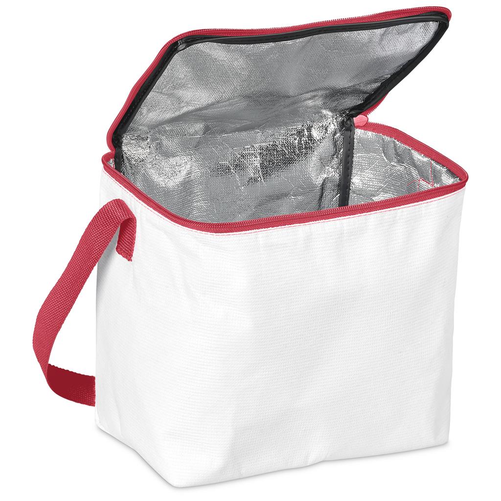 Hoppla Quebec Recycled PET Stitch-Bond 12-Can Cooler - Image 19