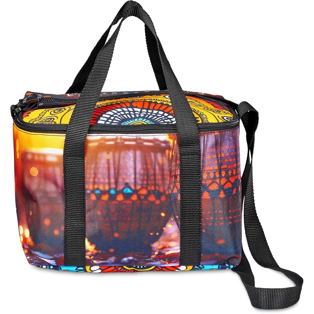 Hoppla Kruger Polyester 12-Can Cooler - Image 6