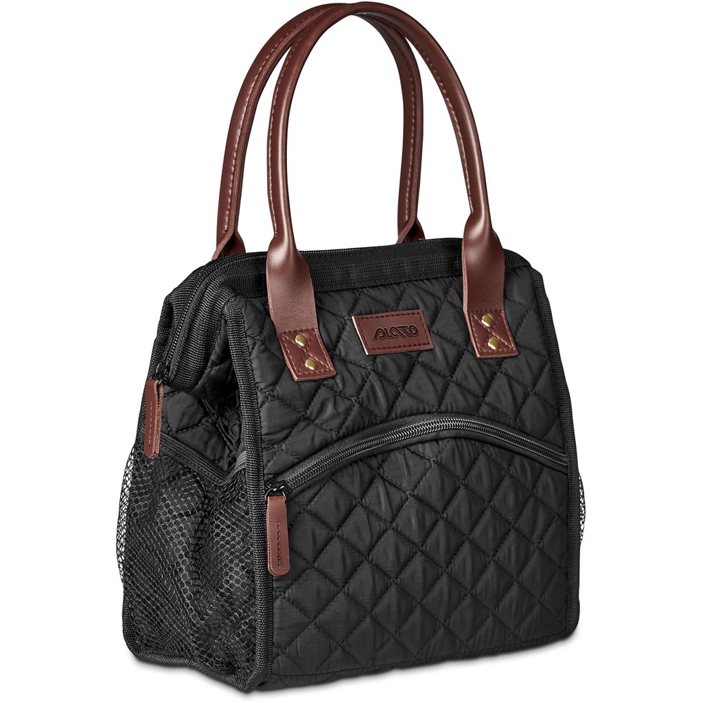 Kate Quilted 12-Can Lunch Cooler - Image 8
