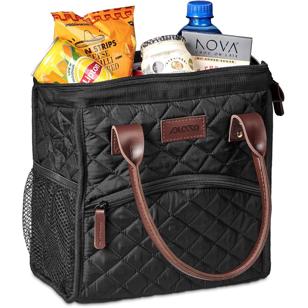 Kate Quilted 12-Can Lunch Cooler - Image 10