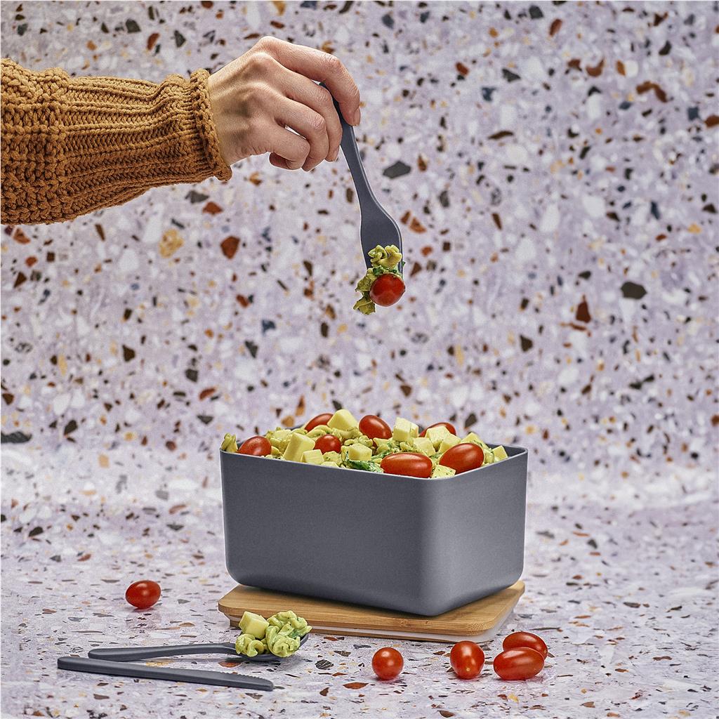 Okiyo Pasuta Recycled Plastic & Bamboo Lunch Box - Image 12